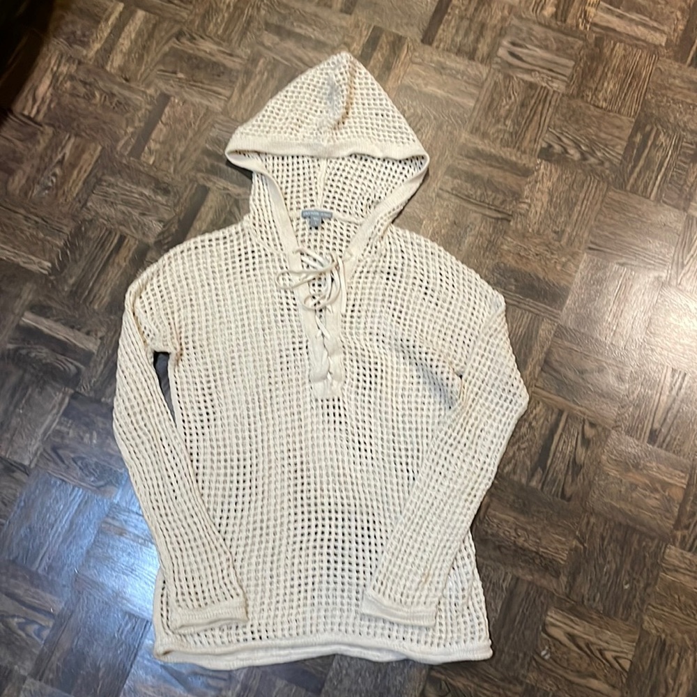 James Perse knit sweater cream colour size 1 (xsmall)